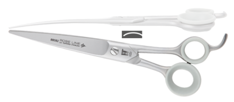Roseline 88082 Haarschere 8,25" gebogen mit Haken