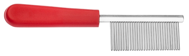 Griffkamm farbig, fein gezahnt 9,5 cm