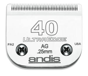 ANDIS Scherkopf  0,25 mm Größe 40